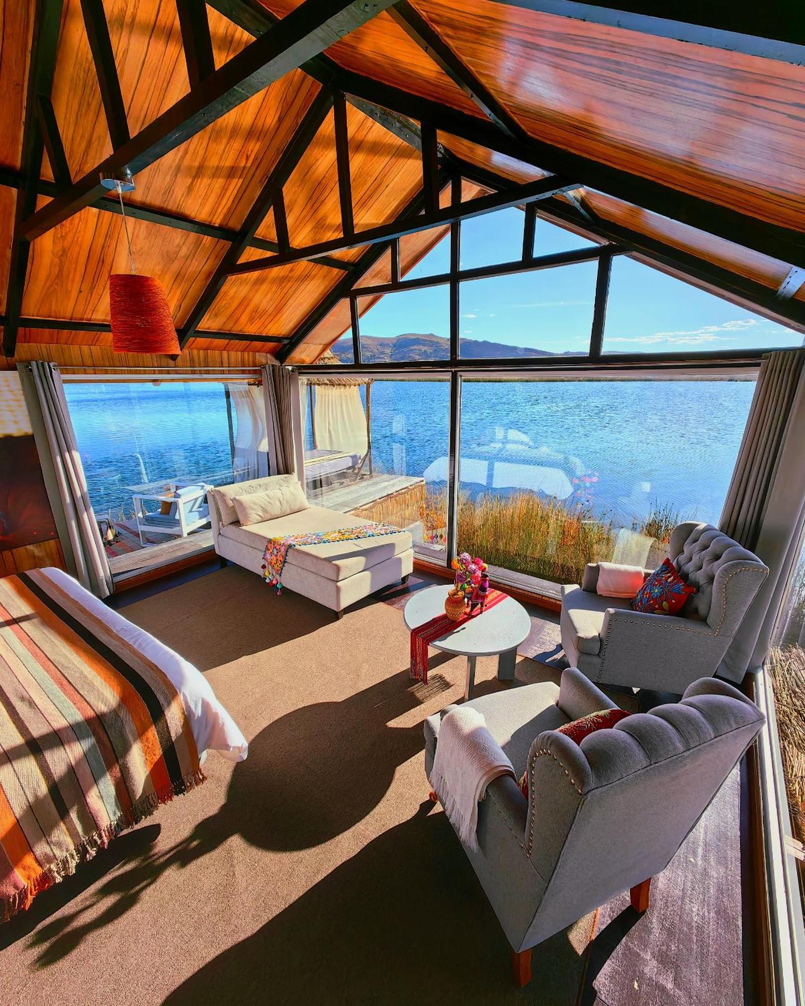 Kay Pacha Lodge Lago Titicaca All Inclusive Puno Szoba fotó