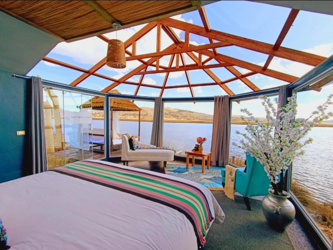 Kay Pacha Lodge Lago Titicaca All Inclusive Puno Szoba fotó
